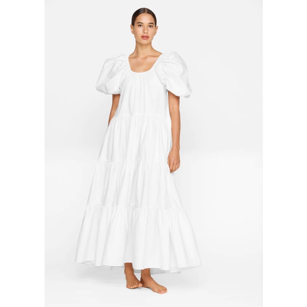 MIKOH brava dress in bone NWT